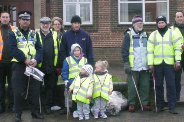 The Clean for the Queen event in Rushden