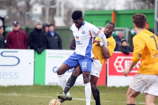 Shawn Richards is back at AFC Rushden & Diamonds after a short spell with Rushall Olympic