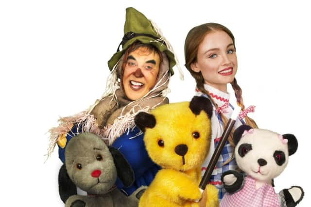 Sooty, Sweep and Soo star in The Wizard of Oz