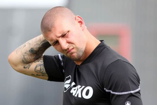 Corby Town boss Tommy Wright is considering playing a part on the pitch this weekend