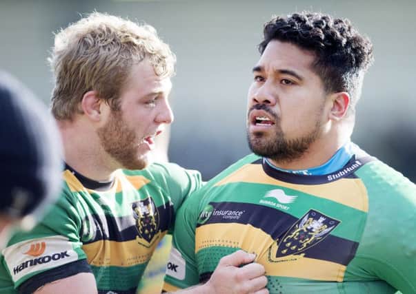 Campese Ma'afu made his Saints debut on Sunday (picture: Kirsty Edmonds)