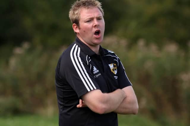 Shaun Sparrow's Rothwell Corinthians claimed a 1-0 win at local rivals Desborough Town
