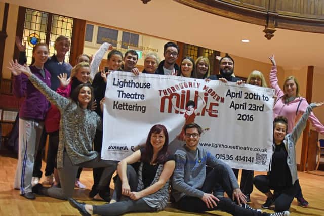 The cast of Thoroughly Modern Millie