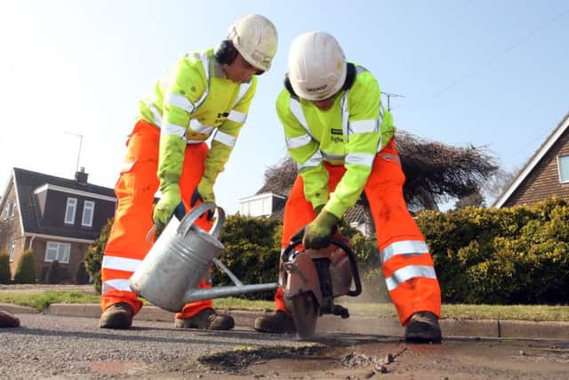 Northamptonshire  will receive Â£711,000, enough to fill 13,415 potholes.