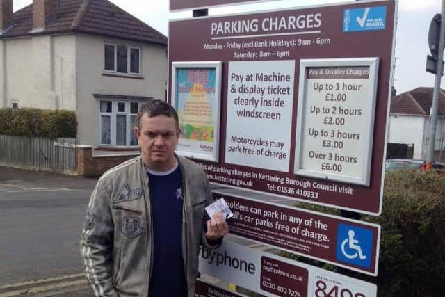 Cllr Clark Mitchell is proposing councillors rights to free parking are scrapped