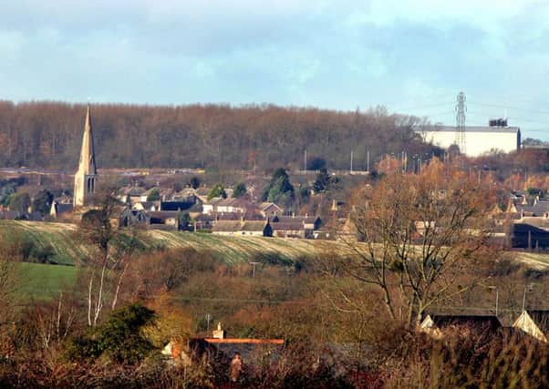 Stanion viewed from Fermyn Woods country park