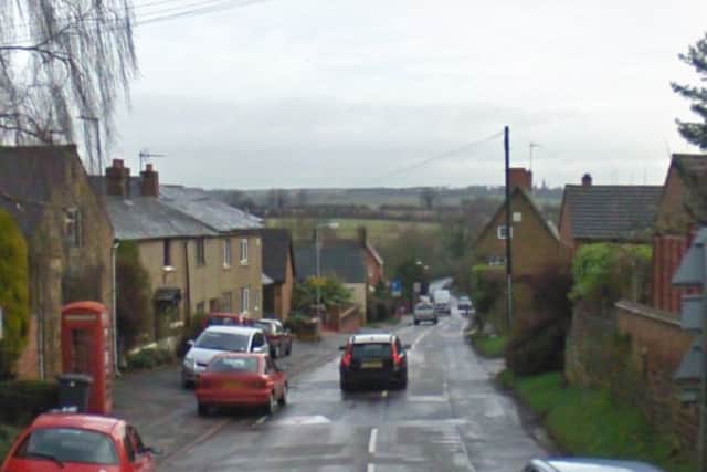 Brixworth Road in Spratton