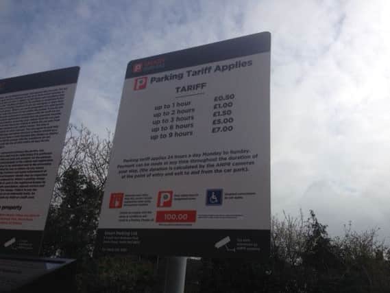Parking charges have been introduced at the former co-op car park in Alexandra Road, Corby. NNL-160804-165952001