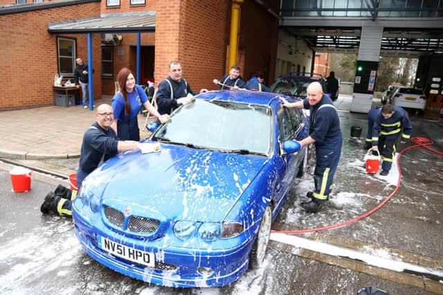 Last year's successful event at Rushden Fire Station