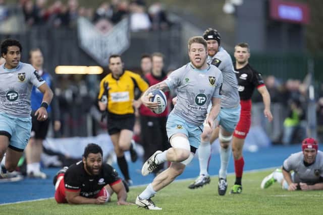 Teimana Harrison was superb for Saints at Allianz Park (pictures: Kirsty Edmonds)