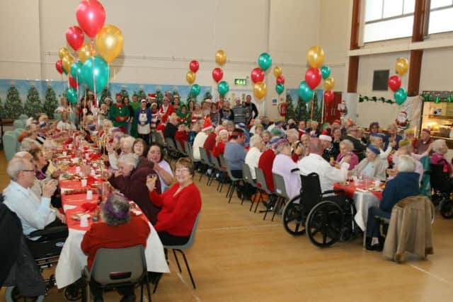 The Christmas party at Glamis Hall