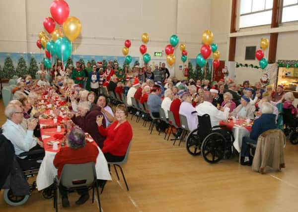The Christmas party at Glamis Hall