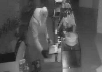 A still from the store's CCTV of the incident. QKGWpyq4CnaPK63jMT7V