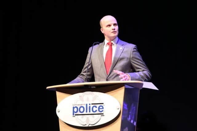 Northamptonshire Police and Crime Commissioner, Adam Simmonds