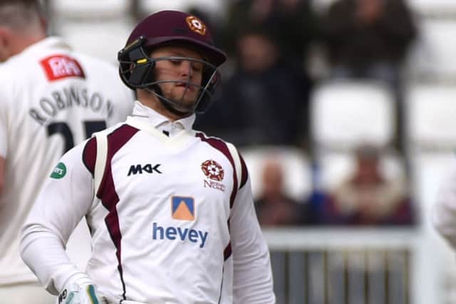 Ben Duckett missed out on the chance to deliver a triple hundred (picture: Dave Ikin)