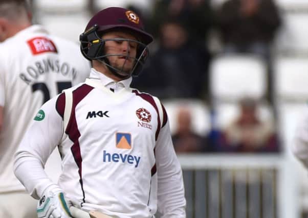 Ben Duckett missed out on the chance to deliver a triple hundred (picture: Dave Ikin)