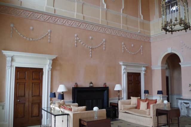 The Great Hall at Kelmarsh after the restoration work