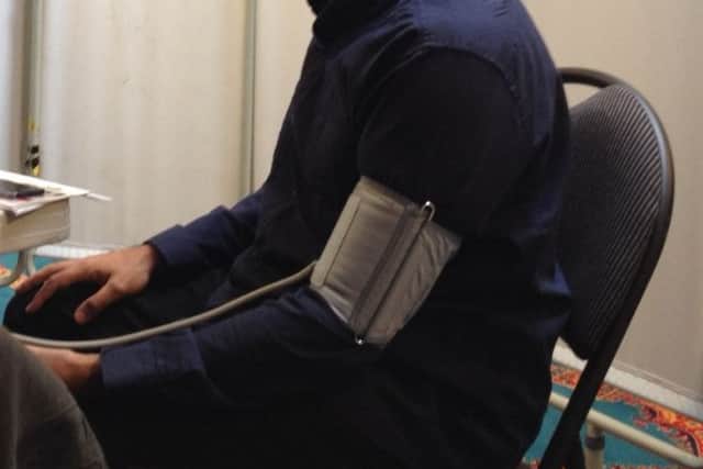 Free blood pressure checks are on offer in Rushden