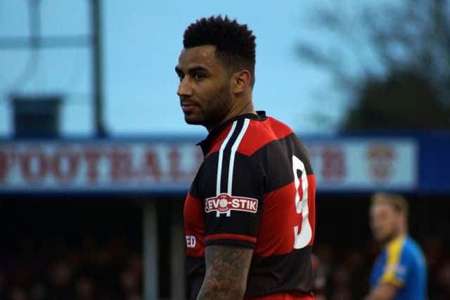 Rene Howe missed Kettering Town's defeat to Bedworth United because of injury
