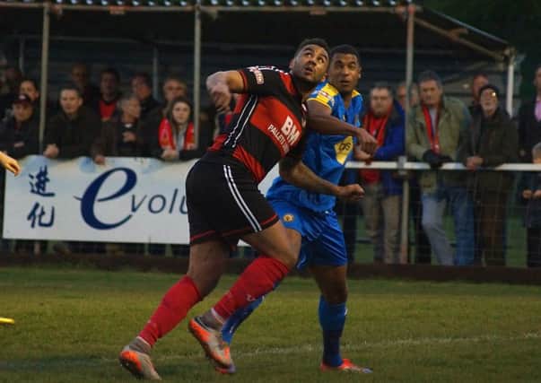Rene Howe is set to return for Kettering Town in tonight's crucial clash at Redditch United