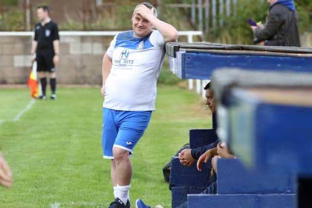 Chris Bradshaw's Desborough Town claimed a 2-0 victory over Cogenhoe United at the Waterworks Field