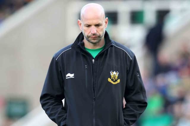 Jim Mallinder was frustrated after Saints defeat to Tigers (picture: Sharon Lucey)