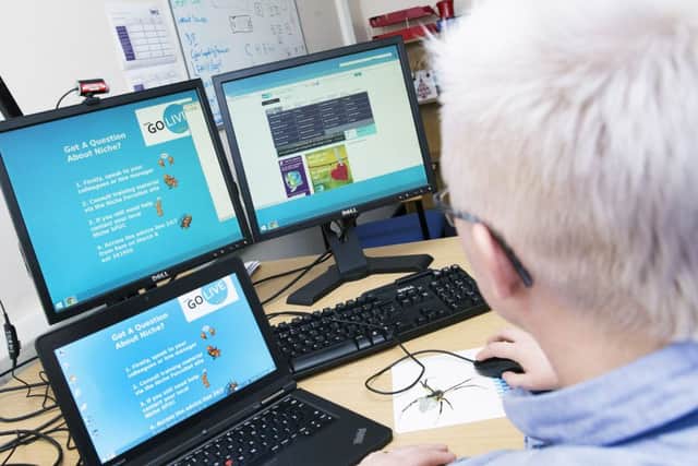 DI Louise Fleckney of Northamptonshire Police's cyber crime unit