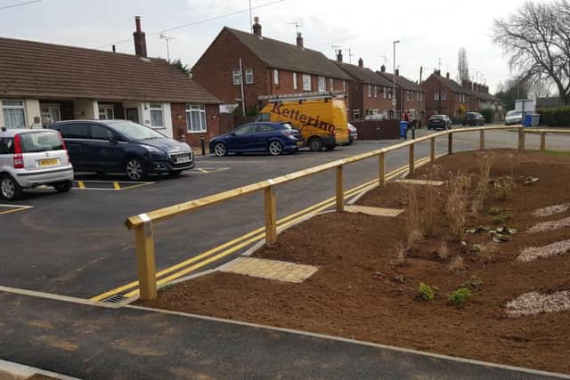 The new car park.