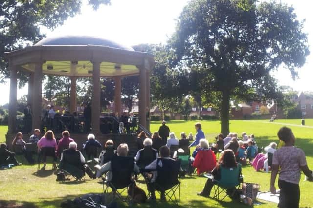 The play will be performed at the bandstand in Wellingborough