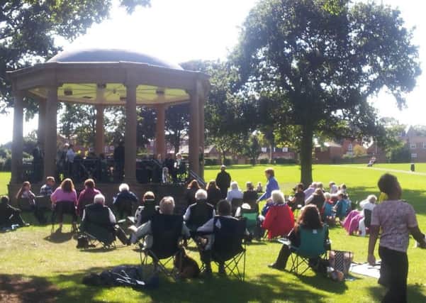 The play will be performed at the bandstand in Wellingborough