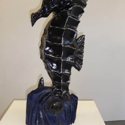 One of David Fowell's sculptures