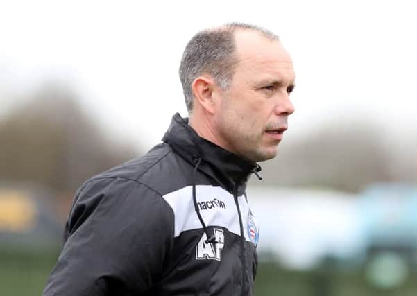 Andy Peaks' AFC Rushden & Diamonds team secured a play-off place, despite a 2-0 defeat at Egham Town