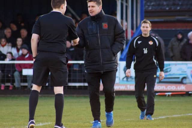 Kettering Town manager Marcus Law