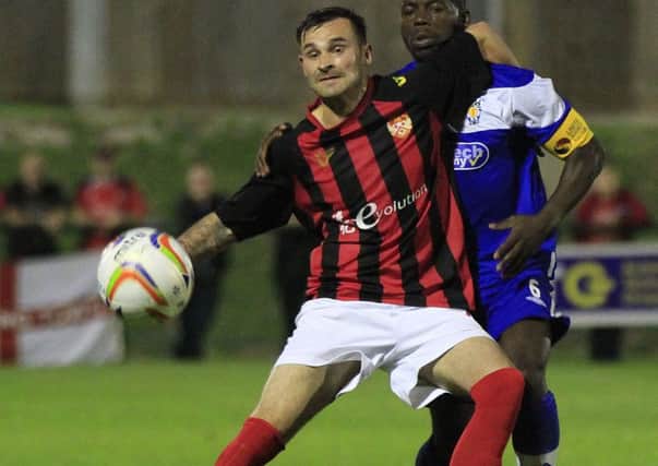 Rob Foster, pictured during his spell at Kettering Town, has been forced to end his playing career