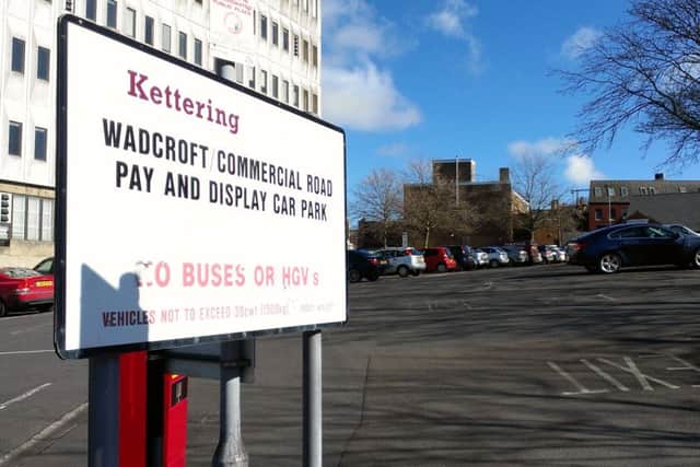Kettering Council's Wadcroft car park NNL-140403-123140001
