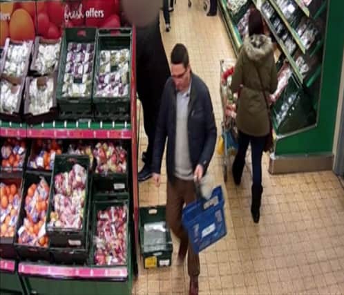 Police want to trace this man after an alleged pickpocketing incident in St James.