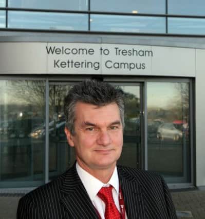 Tresham College principal Stuart Wesselby