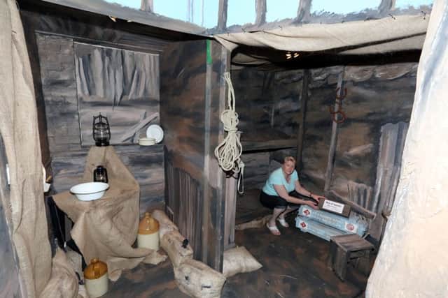 Another display at the museum in 2014