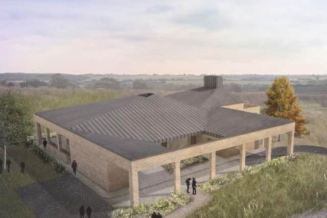 How the new crematorium will look when it's finished