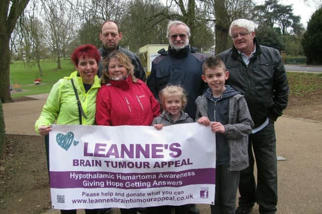 The fun run day in aid of Leanne's appeal