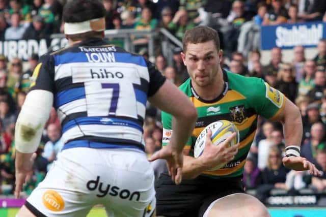 George North is determined to help Saints finish in the top six (picture: Sharon Lucey)