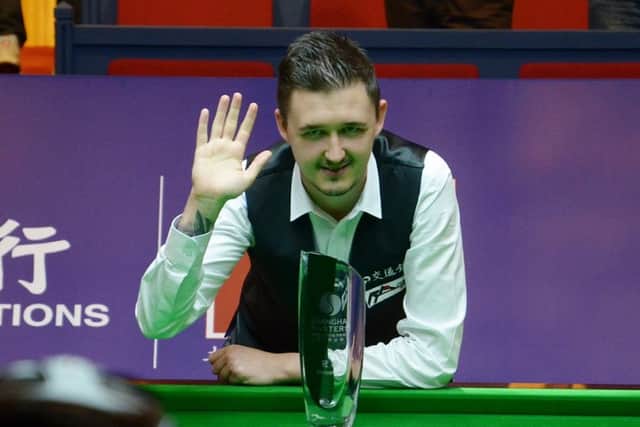 The highlight of Kyren Wilson's season came in September when he won the Shanghai Masters - his first ranking title