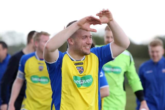 Wellingborough Town avoided relegation thanks to a 3-2 final-day win over Harrowby United