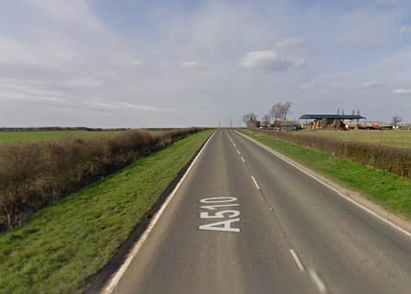 A fatal crash took place on the A510 near Finedon