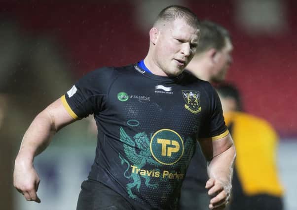 Dylan Hartley has been named on the Saints' replacements bench for Saturday's match at Gloucester