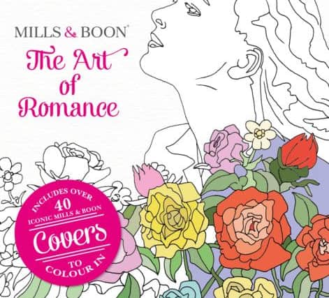 Mills & Boon publishes colouring-in book
