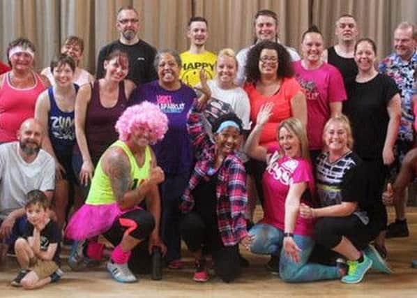 Zumba group MishJ&Co held the Man Enough to Zumba! event in Rushden