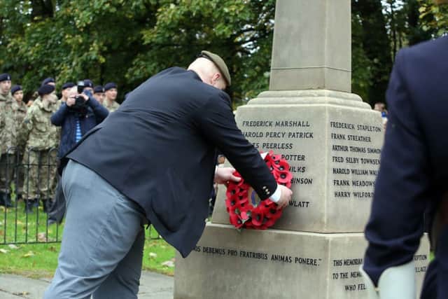 Corby Borough Council will fly the flag outside the Corby Cube as part of their World War One commemorations, remembering William Coles on Sunday (May 15).