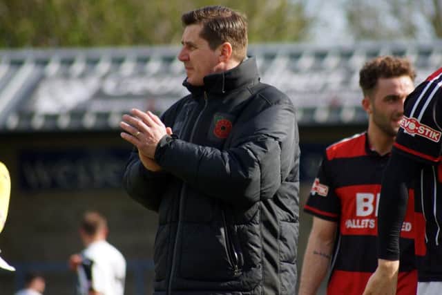 Marcus Law will have the pressure on him next season as Kettering Town will be expected to launch a promotion challenge after just missing out on the Evo-Stik Southern League Premier Division play-offs