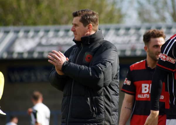 Marcus Law will have the pressure on him next season as Kettering Town will be expected to launch a promotion challenge after just missing out on the Evo-Stik Southern League Premier Division play-offs